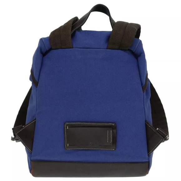 PRADA Backpack Canvas Blue Auth 88293 - Picture 3 of 16